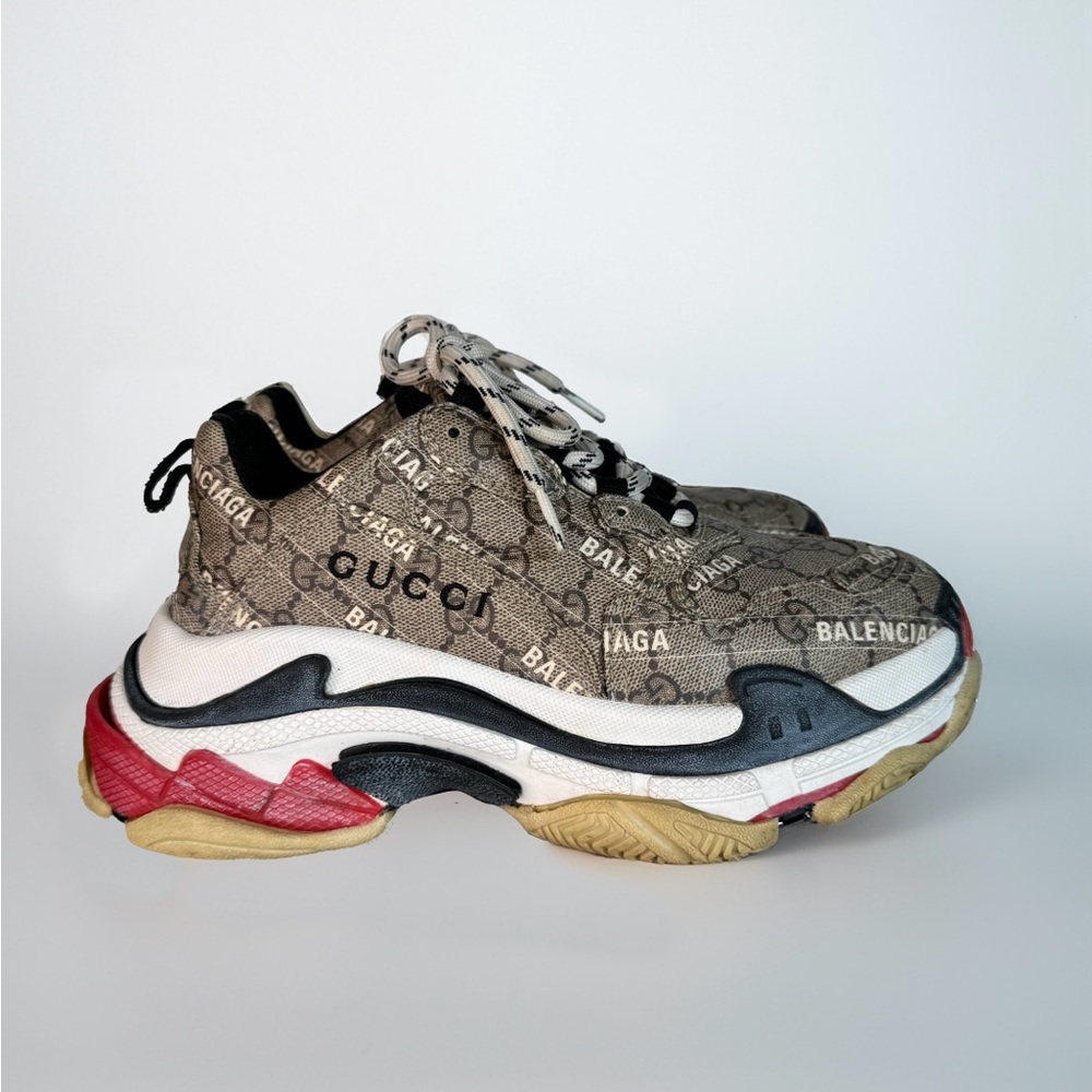 Gucci x Balenciaga Triple S Sneaker ‘The Hacker’ size 37W
